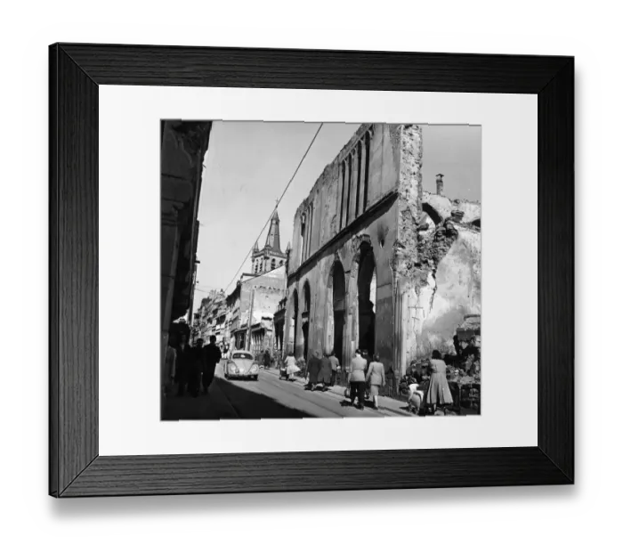 Framed Print : Blitzed Trier