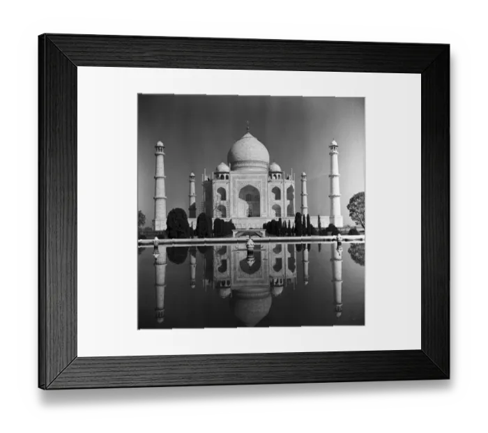 Framed Print : Reflected Taj Framed Print : Reflected Taj