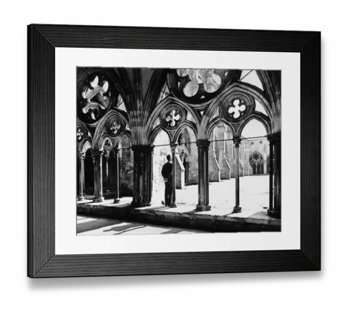 Framed Print : Salisbury Cloisters Framed Print : Salisbury Cloisters
