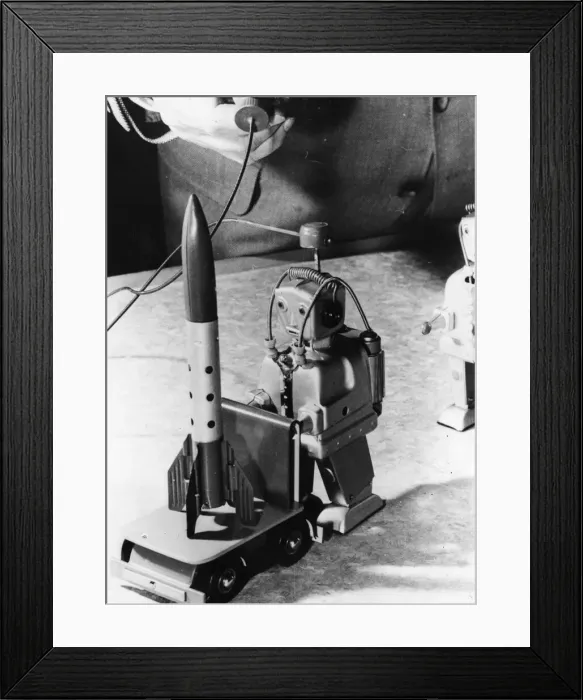 Framed Print : Toy Rocket Framed Print : Toy Rocket