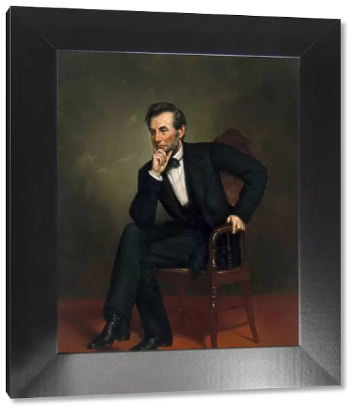 Portrait of Abraham Lincoln, 16th US President