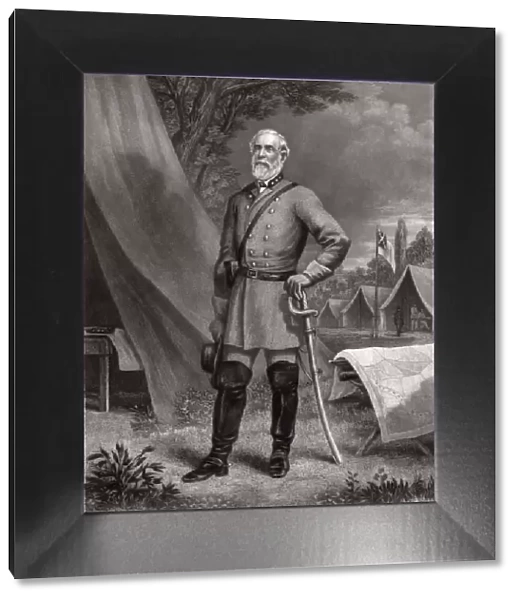 Portrait of Confederate General Robert E. Lee