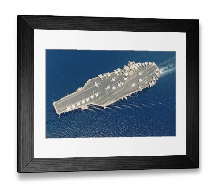Framed Print : Aircraft carrier USS George Washington and Carrier Air Wing Seven Framed Print : Aircraft carrier USS George Washington and Carrier Air Wing Seven