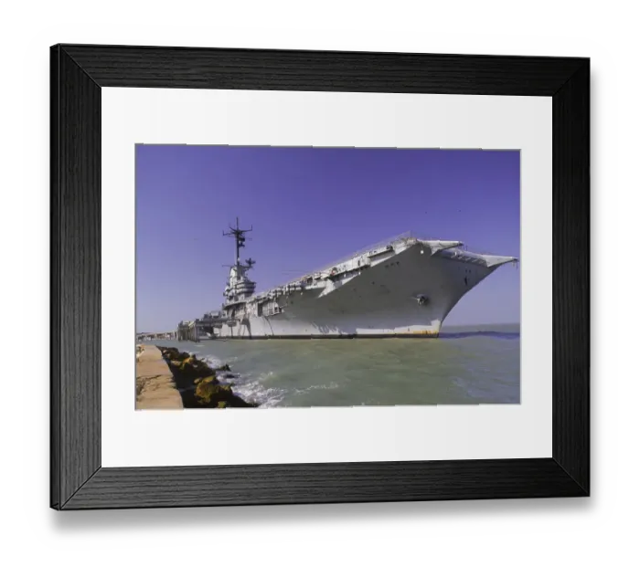 Framed Print : USS Enterprise Aircraft Carrier, TX Framed Print : USS Enterprise Aircraft Carrier, TX