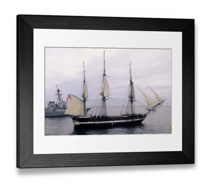 Framed Print : USS Constitution, Old Ironsides, Boston, Massachusetts Framed Print : USS Constitution, Old Ironsides, Boston, Massachusetts