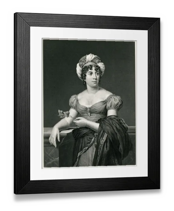 Framed Print : Madame De Stael Framed Print : Madame De Stael