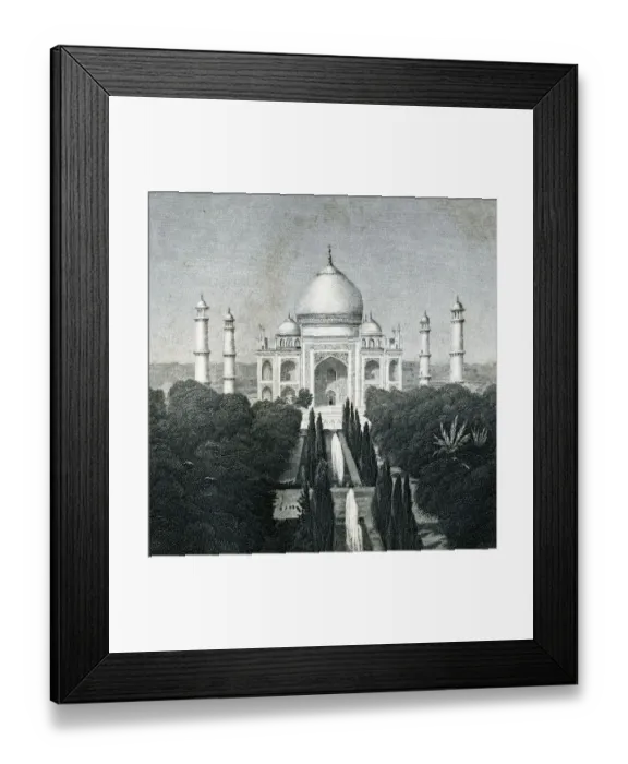 Framed Print : The Taj Mahal Framed Print : The Taj Mahal