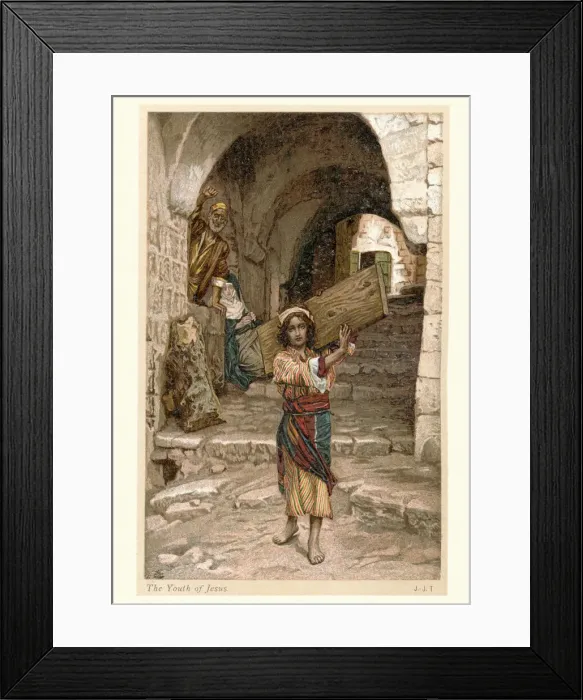 Framed Print : The Youth of Jesus Framed Print : The Youth of Jesus