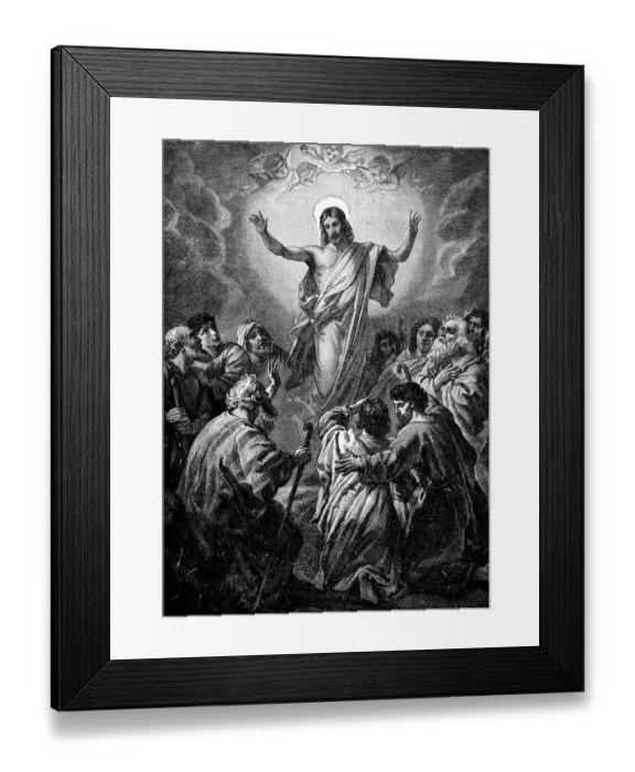 Framed Print : The Ascension Of Jesus