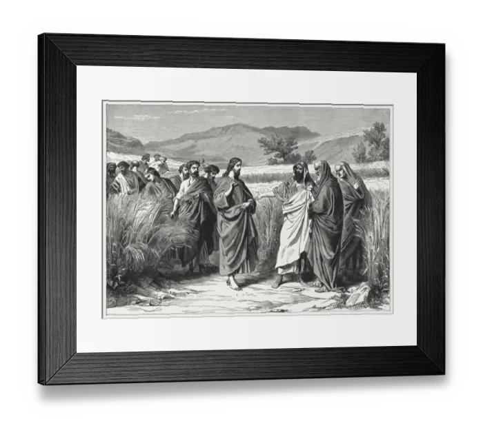 Framed Print : Lord of the Sabbath (Matthew 12, 8), published in 1886 Framed Print : Lord of the Sabbath (Matthew 12, 8), published in 1886