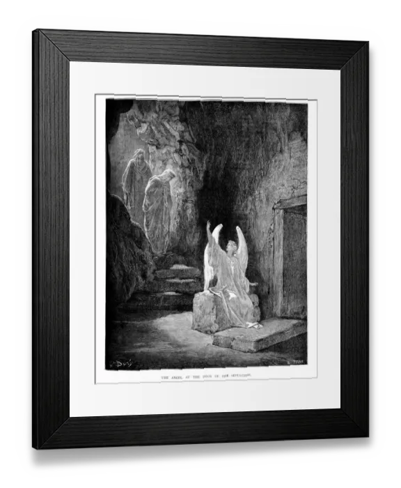 Framed Print : Angel at the Sepulchre Framed Print : Angel at the Sepulchre
