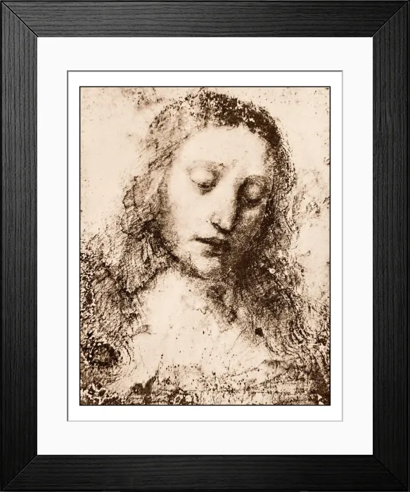 Framed Print : Leonardos sketches and drawings: The last supper, Jesus Christ Framed Print : Leonardos sketches and drawings: The last supper, Jesus Christ