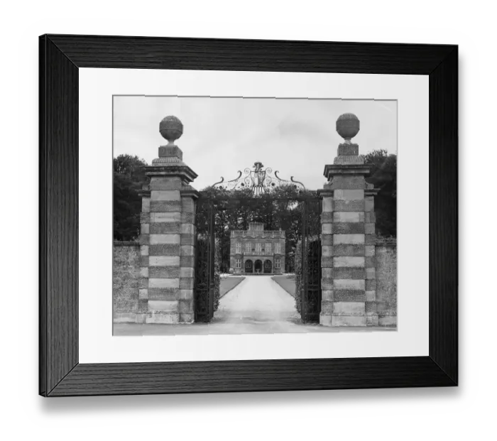 Framed Print : Lodge Park Framed Print : Lodge Park