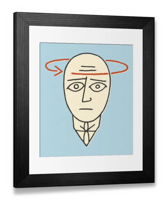 Framed Print : Head Spinning in Circles Framed Print : Head Spinning in Circles