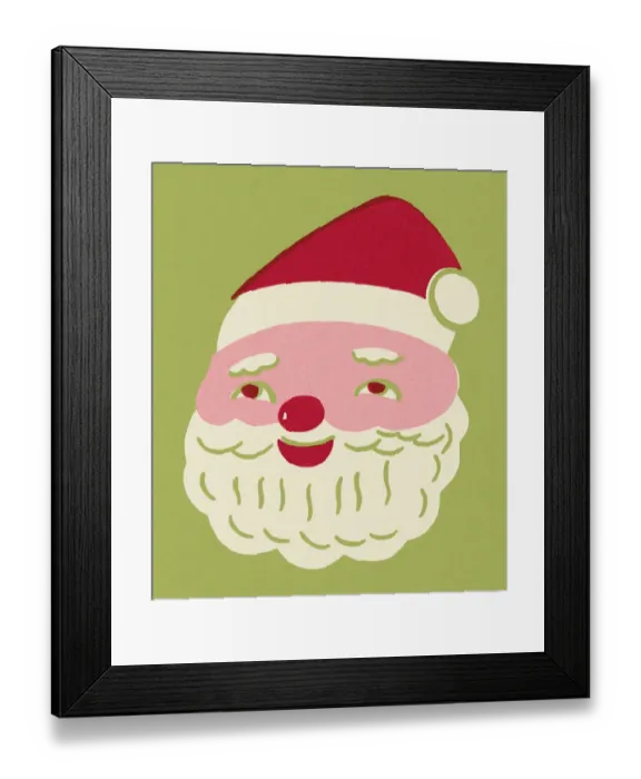 Framed Print : Santa Claus Framed Print : Santa Claus