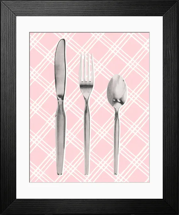Framed Print : Silverware Framed Print : Silverware