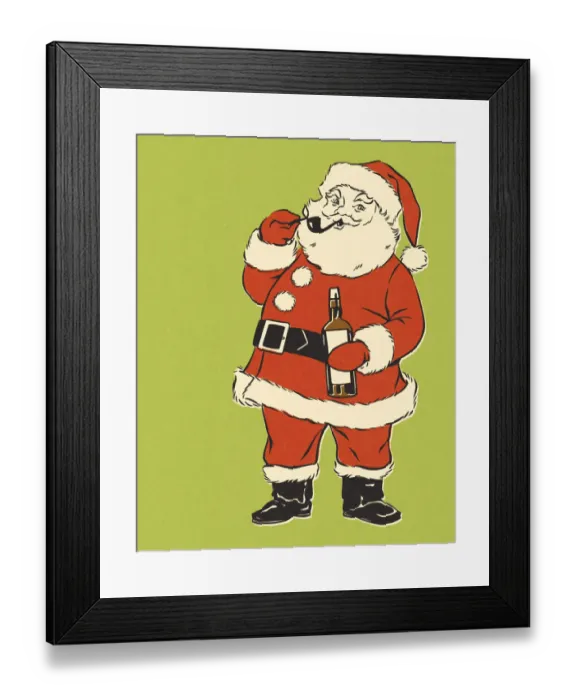 Framed Print : Santa Claus Framed Print : Santa Claus