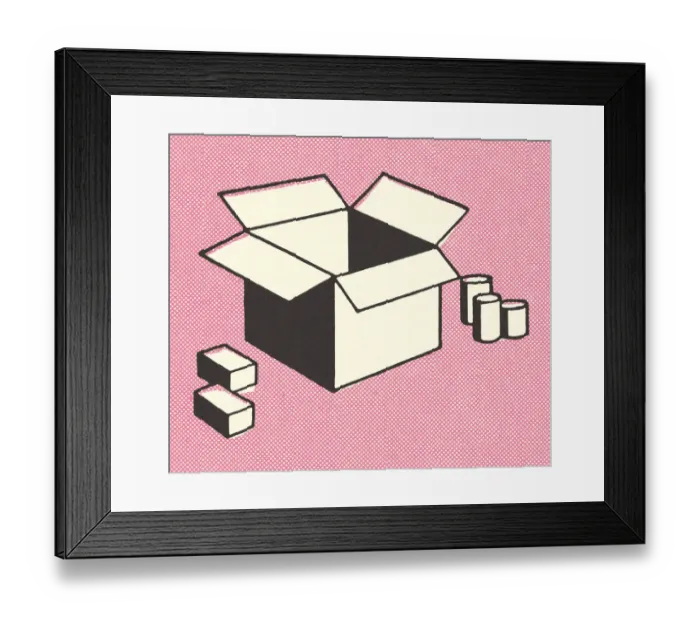 Framed Print : Various Containers Framed Print : Various Containers