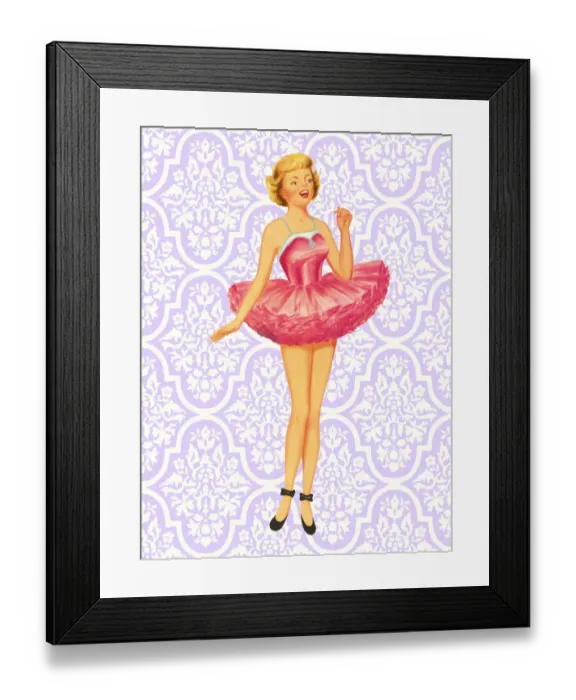 Framed Print : Ballerina Framed Print : Ballerina