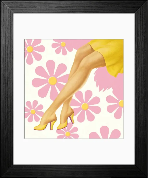 Framed Print : Womans Legs Framed Print : Womans Legs
