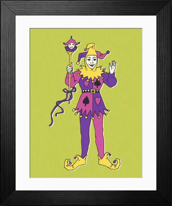 Framed Print : Jester Framed Print : Jester