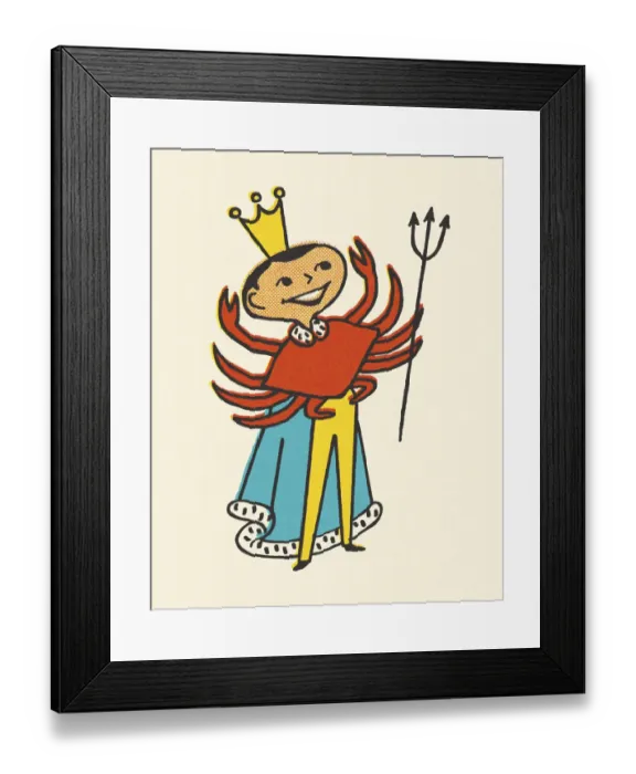 Framed Print : Crab King Framed Print : Crab King