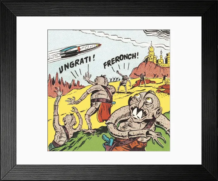 Framed Print : Alien Invasion Framed Print : Alien Invasion