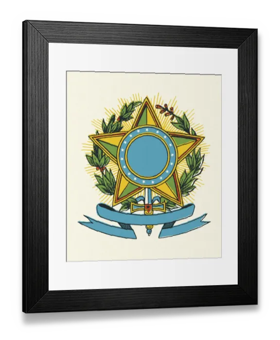 Framed Print : Star and Banner Framed Print : Star and Banner
