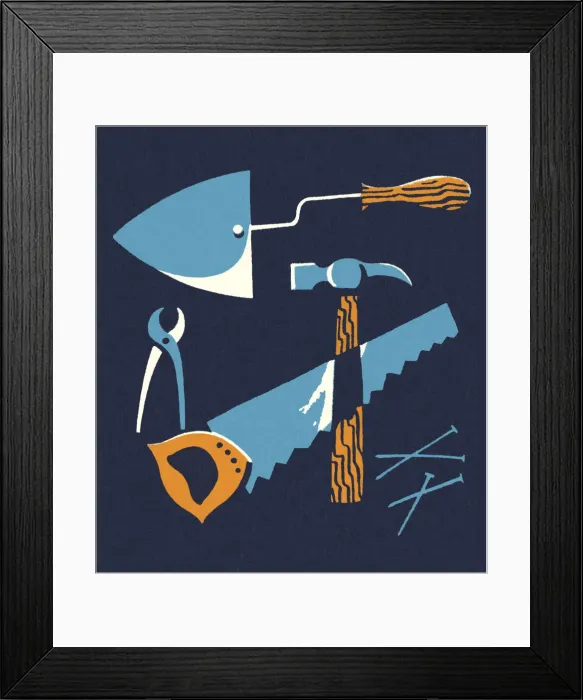 Framed Print : Tools Framed Print : Tools