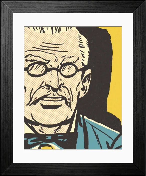 Framed Print : Closeup of an Elderly Man Framed Print : Closeup of an Elderly Man