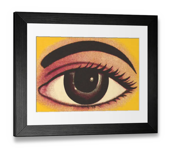 Framed Print : Eye