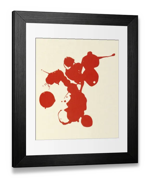 Framed Print : Splatter