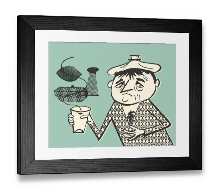 Framed Print : Ill Man Framed Print : Ill Man
