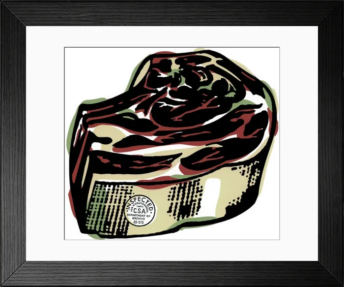 Framed Print : Steak Framed Print : Steak