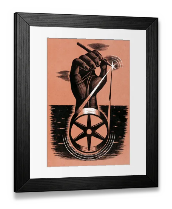 Framed Print : Hand, Belt, and Wheel Framed Print : Hand, Belt, and Wheel