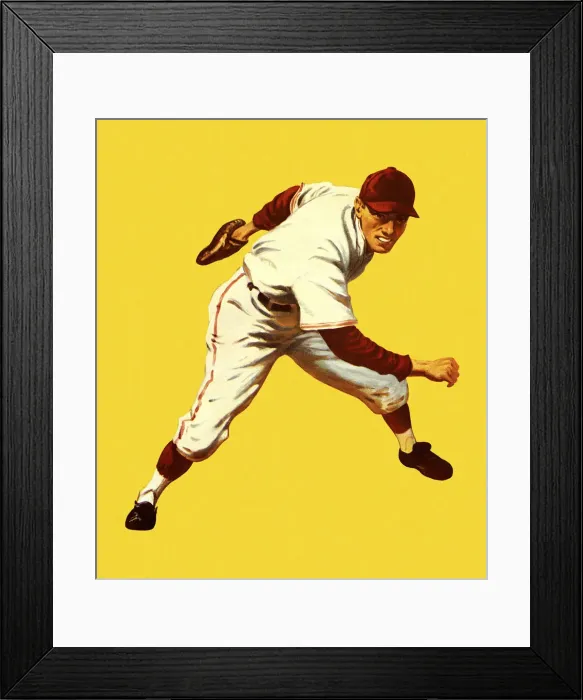 Framed Print : Baseball Player Framed Print : Baseball Player