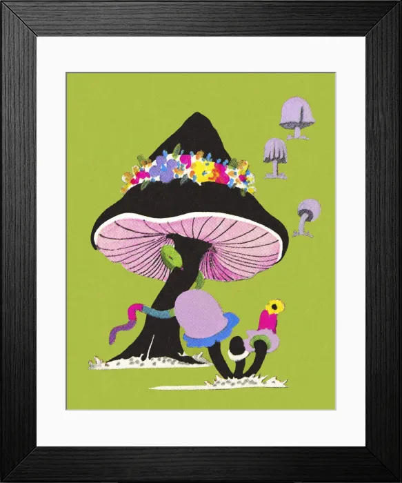 Framed Print : Mushrooms Framed Print : Mushrooms