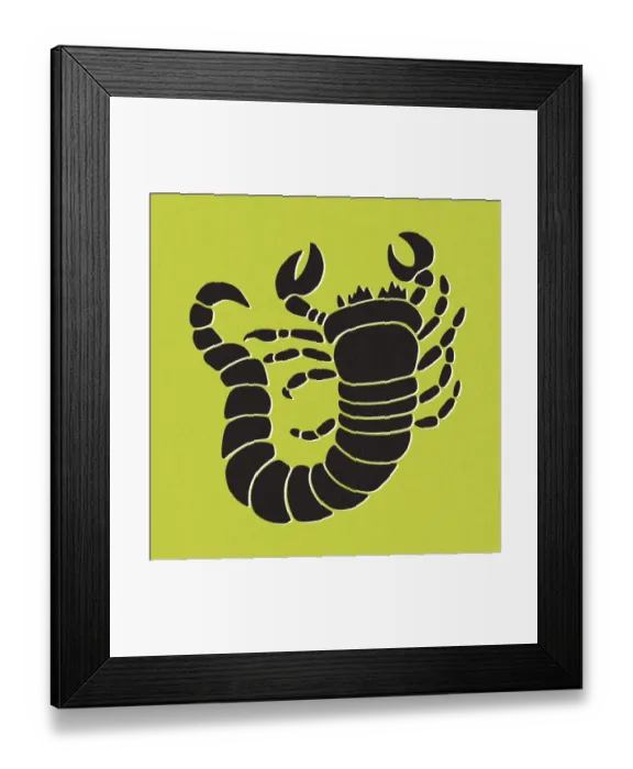 Framed Print : Scorpio Framed Print : Scorpio