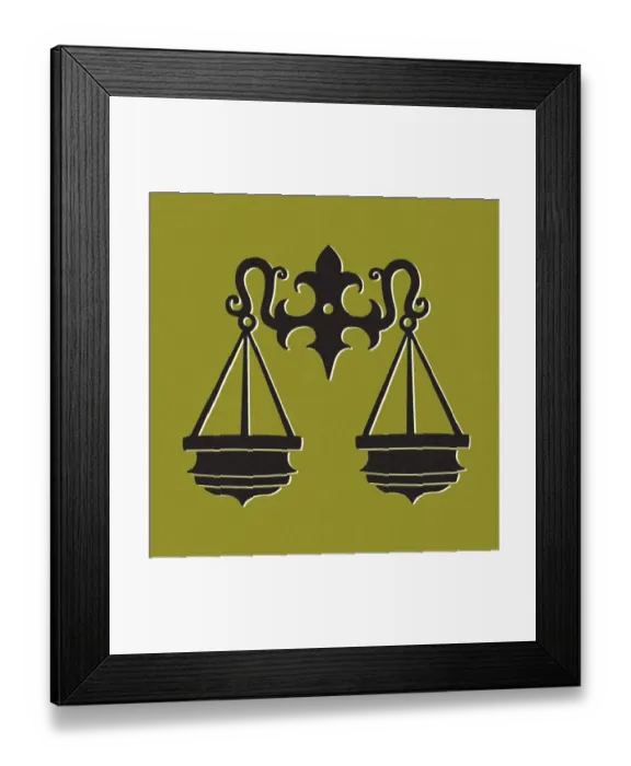 Framed Print : Libra Framed Print : Libra