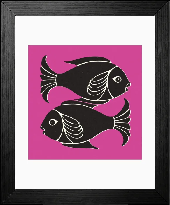 Framed Print : Pisces Framed Print : Pisces