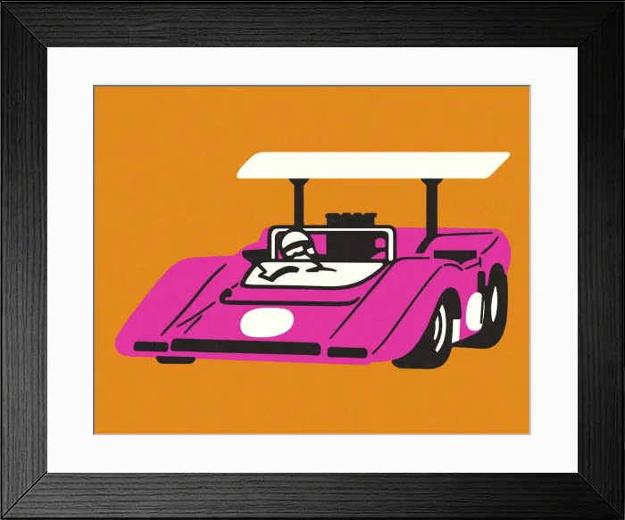 Framed Print : Race Car Framed Print : Race Car