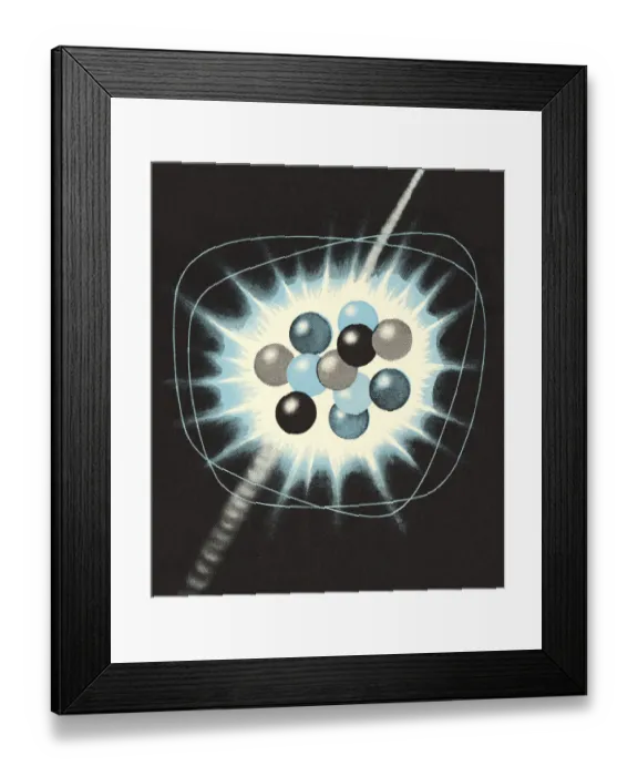 Framed Print : Chemical Reaction