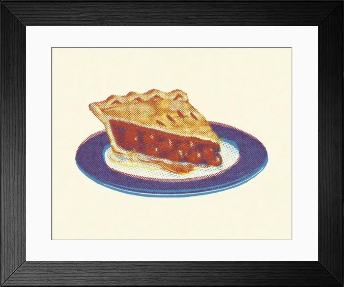 Framed Print : Piece of Cherry Pie Framed Print : Piece of Cherry Pie