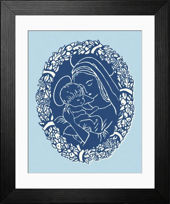 Framed Print : Madonna and Child Framed Print : Madonna and Child