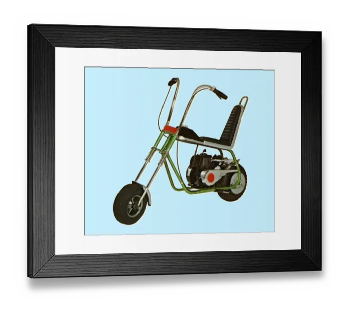 Framed Print : Motorbike Framed Print : Motorbike