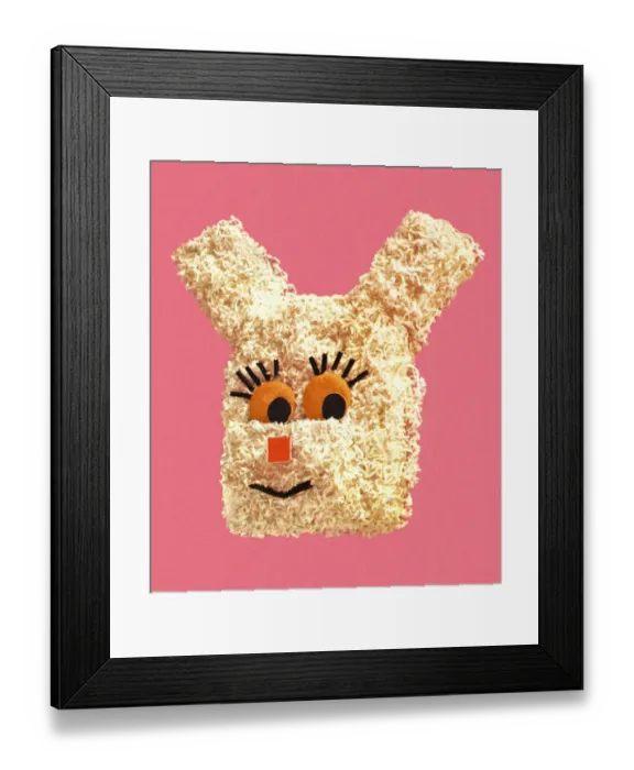 Framed Print : Rabbit Decorated Cake Framed Print : Rabbit Decorated Cake