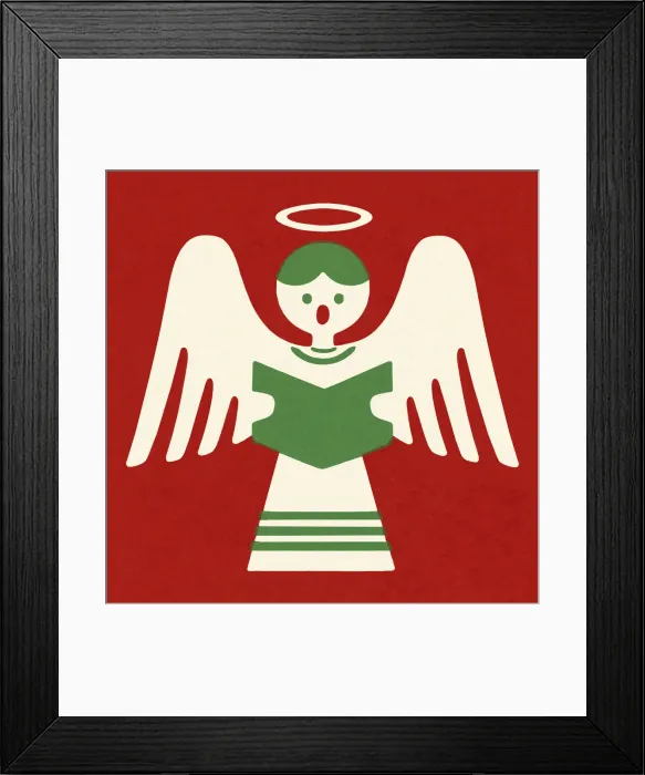Framed Print : Angel Singing Framed Print : Angel Singing