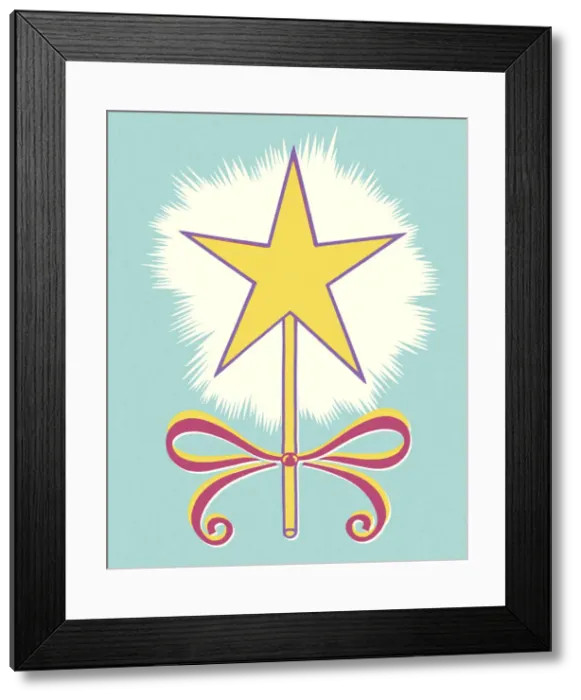 Framed Print : Shining Star Magic Wand Framed Print : Shining Star Magic Wand