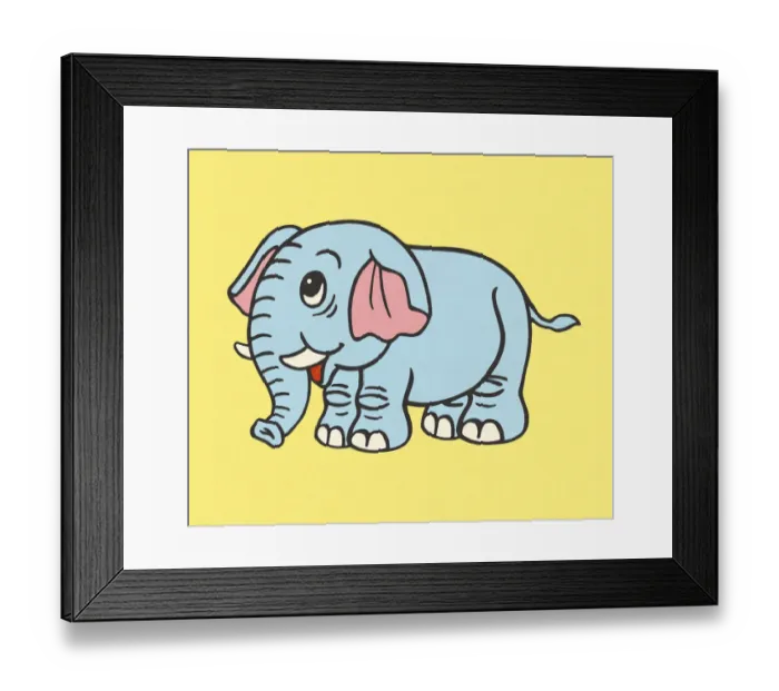Framed Print : Little Elephant Framed Print : Little Elephant