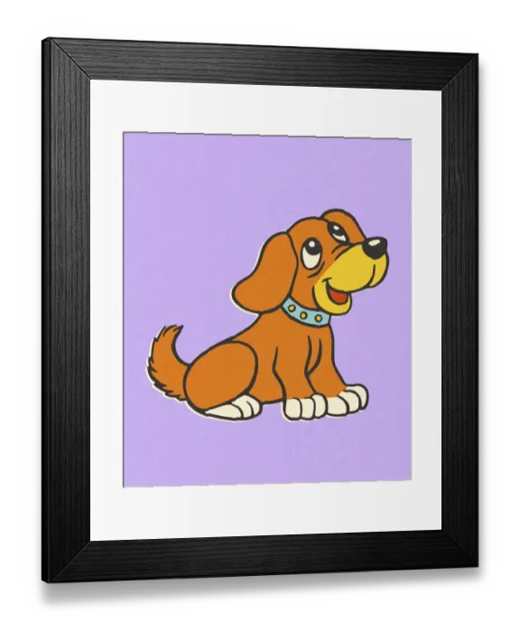 Framed Print : Happy Dog Framed Print : Happy Dog